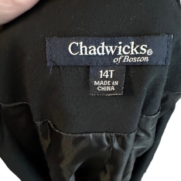 Chadwick's of Boston Black Blazer - Picture 5 of 6
